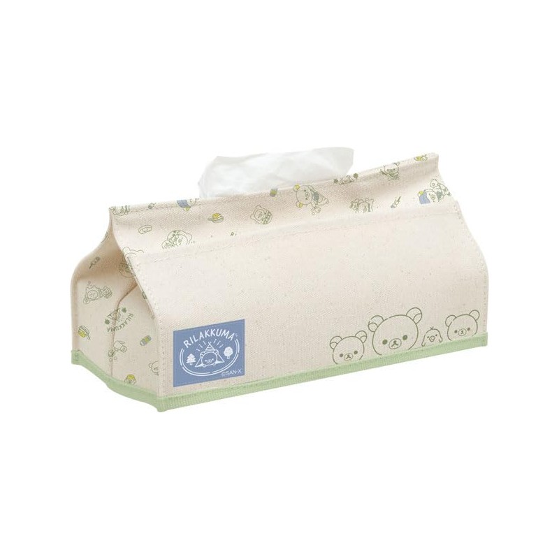KG08001 Rilakkuma Komorebi Camping Tissue Cover