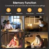 Voncerus LED Desk Lamp with Clamp, Eye-Caring Clip on Lights
