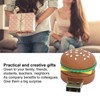 USB 2.0 Flash Drive Hamburger Shape Memory Stick 3D Cartoon
