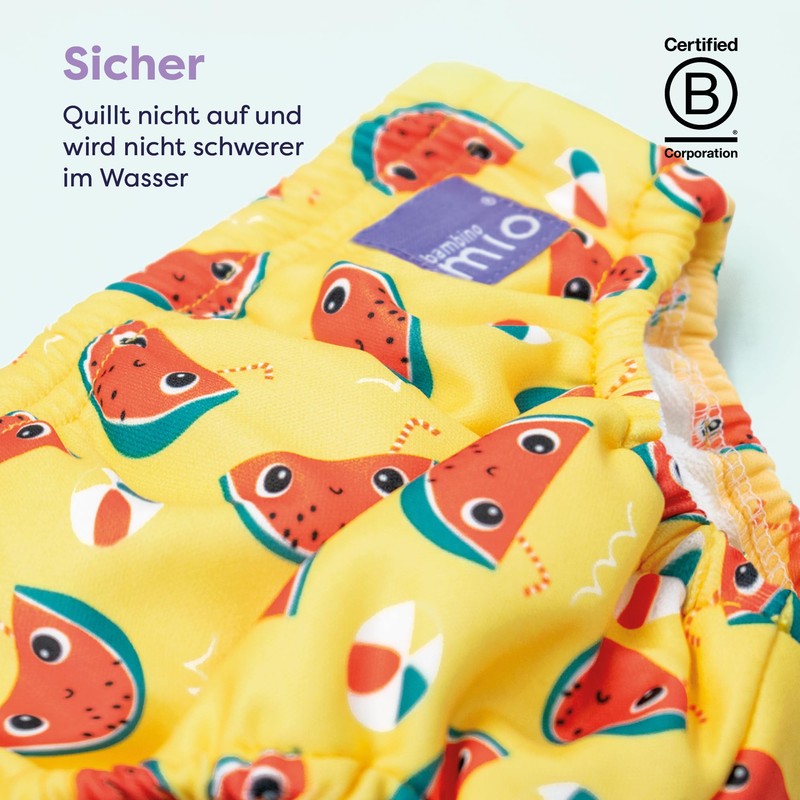 Bambino Mio Reusable Swim Nappy, Puffin, Small Size, 0-6 Months