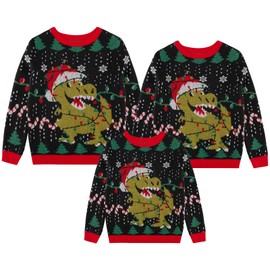 Christmas Family Matching Sweaters for Women Men Adults Kids Couple
