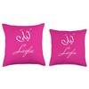 Layla Name Arabic Islamic Calligraphy Ramadan Eid Hajj Girl Throw
