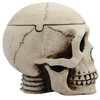 Skeleton Skull Box Ashtray | Gothic Creepy Room Decor with
