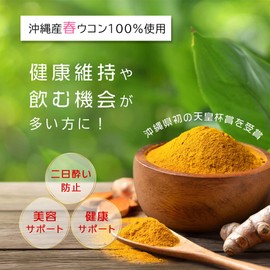 沖縄県産 春ウコン 100% 農薬不使用栽培 600粒 ウコン粒 / 国際最高基準ISO22000取得 ウコン ウコンサプリ 超小粒 錠剤 タブレット