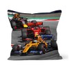 Hidden zipper closure Double Sided Decorative Pillowcases LANDO NORRIS MCLAREN