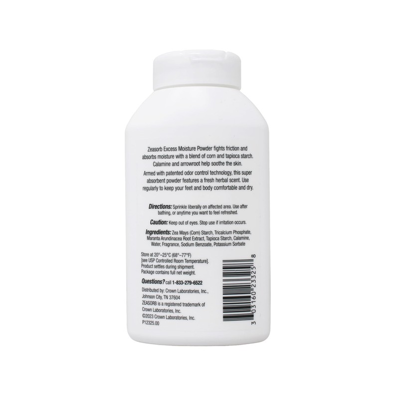 Special pack of 6 Zeasorb Super Absorbent Powder 2.5 oz