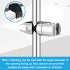 Fhioevt Shower Head Holder Hand Shower Holder Adjustable Shower Head