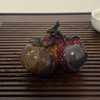 Chinese Tea Pet, Resin lychee Color-changing Tea Pet (2 Lychees+1