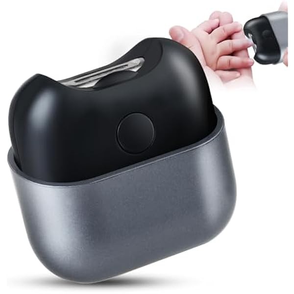 Electric Nail Clipper with Light, Automatic Nail Clipper Rechargeable with