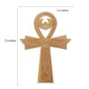Cute-Patch Ankh Egyptian Cross Sign Logo Embroidered Iron on Patch