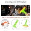 KVAEY Small Silicone Window Squeegee, 5.9 Inch Car Windshield Water