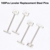 T-Pins Replacement Steel Needles Tile Leveling System, 1.5mm Tile Leveling