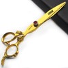 Gold 6/78/9 Inch Professional Haircut Scissors, Multifunctional Haircut Scissors Set