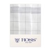 Ross Pack of 3 Twine, Half-Linen Tea Towels, Thread Check,