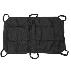 Transport Stretcher for Dogs | Emergency Animal Carrier with Safety Strap | 250 Pound Weight Limit | Pet Stretcher Size: 47 L X 29 W inches Pet Carrier (Black)