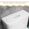 HOMSFOU Buttons Dual Flush Button Toilet Push Button Toilet Water-Saving