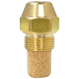 Zafina-UP New .85-80B Solid Spray Nozzle w/Fine Sintered Filter, Oil Burner Nozzle Replacement for Oil Boilers and Oil Furnaces