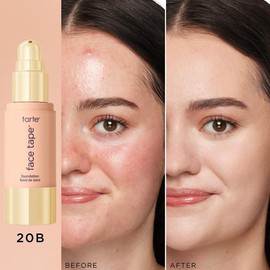 tarte face tape foundation - matte, waterproof, and gentle:_20B light beige (light skin with cool