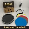 Kudos Pin Display Case with Stand - Shadow Box for