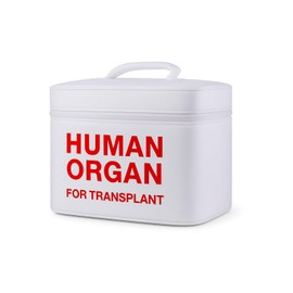 Vintage and Funny Human Organ Lunch Box,the Safest Box for Human Organ Transplantation, Waterproof Lining,Transport Meals, Snacks & More,Emt Gifts