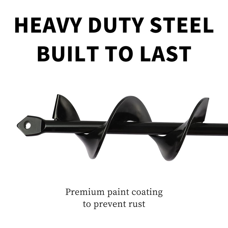 Garden Auger Drill Bit for Planting – 1.6x9 Inch Garden