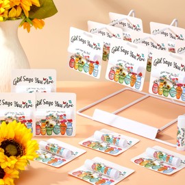 Sacubee 25 Pack Christian Gifts for Women, God Says You Are Lip Balms Bulk Religious Church Party Favors Christmas Stocking Stuffers Bible Verse Supplies for Employee Staff Coworkers