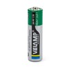 Velamp R6/4BP Pila Zinco Carbone Stilo R6 AA, 1.5V, Verde