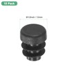 M METERXITY 10-Pack Round Plastic Hole Plugs, 1/2" (12mm) Plastic