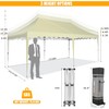 HOTEEL 10x20 Canopy Pop Up Canopy with Sidewalls, Waterproof Party