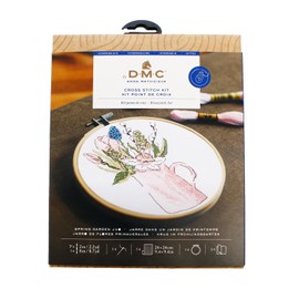 DMC Spring Garden Jug - Medium Cross Stitch Kit