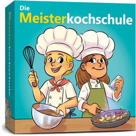 GLÜCKSWOLKE Spiele - Die Meisterkochschule I Cooking Game for Children from 3, 4, 5, 6 Years I Play Kitchen to Take Away I Montessori Toy I Experience - Children's Kitchen I Gift for Boys and Girls