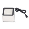 Hands Free Barcode Scanner Voice Announcement Quick Response 2D Desktop