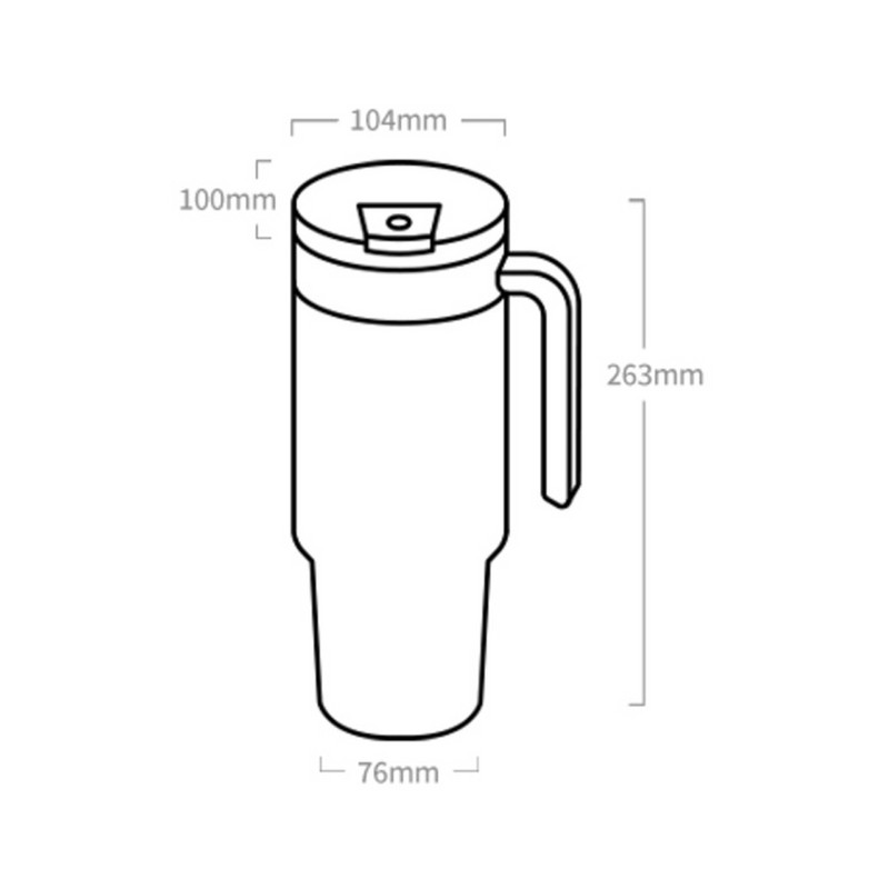 메트로카페 세라믹 탑핸들 텀블러 Metro Cafe Ceramic Top Handle Tumbler
