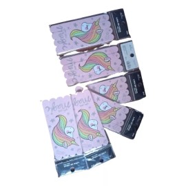 Noved  Limas Pulidoras De Uñas /  Decoradas / 24 Piezas/ Grano 100