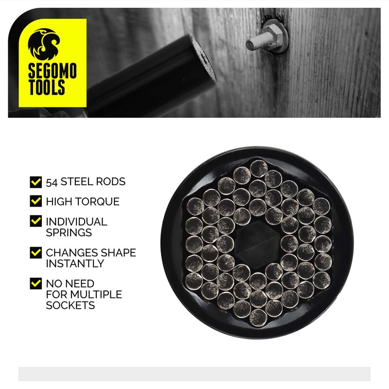 Segomo Tools 7mm to 19mm | 1/4 Inch to 3/4