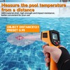 DEWIN Infrared Thermometer -50°C~400°C Real Time Temperature Display Suitable for