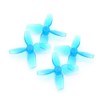 12pcs HQProp 31MMX4 31mm 1mm Shaft 4-Blade Propeller Set (6X