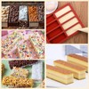 Rectangle Silicone Molds For Baking，1 Inch Deep Chocolate Bar Mold