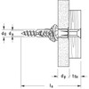 FISCHER Universal Dowels, All-Purpose Dowels Without Edge, For Optimum Hold