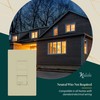 TOPGREENER Kalide Light Switch and 3-Speed Ceiling Fan Control Combo,