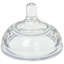 Comotomo Replacement Nipples in Slow Flow for Ages 0-3 Months: Total of 4 Replacement Nipples