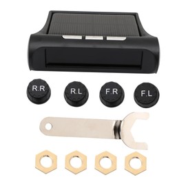iplusmile Solar Tire Pressure Monitor System with High-definition Color Screen Data Temperature Alerts and External Sensors for Cars and Rvs