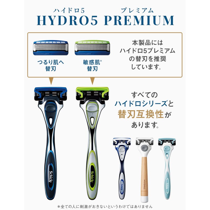 Chic Schick Hydro 5 Premium Sensitive Skin Replacement Blade (10