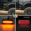 D-Lumina LED Side Marker Lights Assembly Amber ＆ Red Compatible