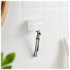 EIKS 2 Pack Razor Holders Shaver Hangers Wall Mount Self