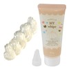 MYmama Deco Whip, 1.8 oz (50 g), Clear, Glitter with