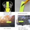 WENFUMUSIC 3 Rolls Reflective Tape Reflective Warning Tape Outdoor Waterproof