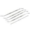 Stainless Steel Massage Sticks 5 and 8 mm, 15 cm