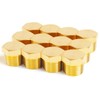 ChillWaves Brass Pipe Fitting, Outer Hex Head Socket Pipe Plug