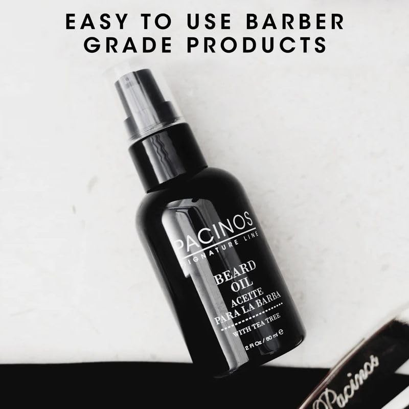 Pacinos Beard Oil - Hair Growth Moisturizing Oil with Natural